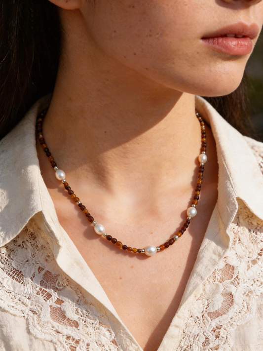 Sunset Glow Necklace | For Resilience