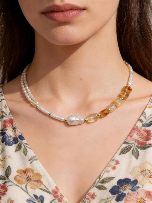 Golden Oasis Necklace | For Wisdom